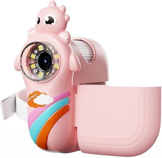 Kids 1000X Handheld Portable Microscope With 8 Adjustable LED Lights, 2-Inch LCD Screen Pocket Mini Telescope for Kids Toddlers - Education Christmas Birthday Gifts Toys