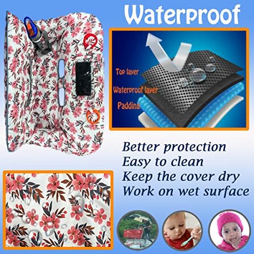 Shopping Cart Cover for Baby, Waterproof Grocery Cart & High Chair Cover - Image 5