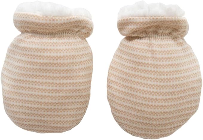 Baby Mittens Sherpa Lined Fleece 0-24 Months Winter