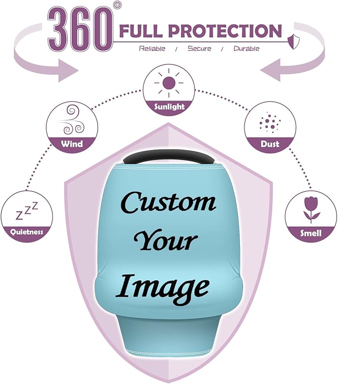 Baby Car Seat Stroller Cover Nursing Cover New Mom Breastfeeding Scarf Soft Stretchy Infant Carrier Cover Car Canopy Coverage