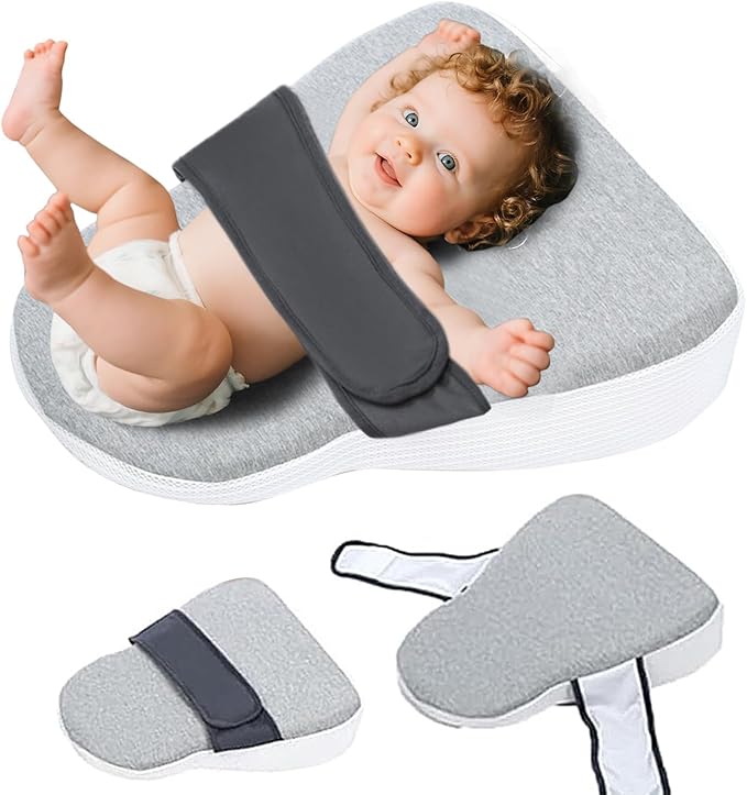 Baby Reflux Pillow for Infant Support Cushion,Pillow for Sleeping/Feeding, Soft Cotton Cover, Bedroom, Stroller, Detachable