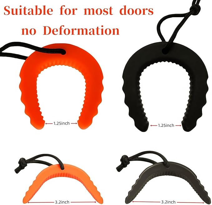 Door Pinch Guard Stops Doors from Closing.D oor Stops for Law Enforcement, Police, Emergency Medical Services, Firefighter Tools Door Wedge Door Pinch Guard