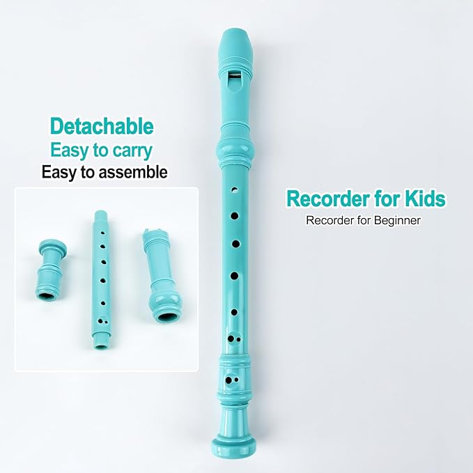 Generic Toddler Musical Instruments Toy, Trumpet, Harmonica, Recorder Flute for Kids Baby, Musical Toys Set for Children, Gifts for Boys Girls Ages 2 3 4 5, Blue