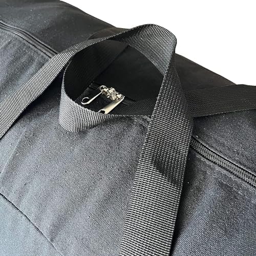 YiKitHom Extra Large Storage Canvas Duffle Bag - Image 4