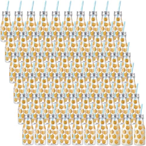 Yungyan 60 Pcs Plastic Farm Animal Milk Bottles by Yungyan