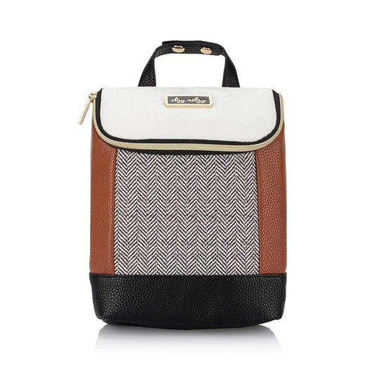 Itzy Ritzy Insulated Bottle Bag – Keeps Bottles Warm or Cool - Holds 3 Bottles & Features Interior Pocket For Ice Pack (Not Included), Coffee and Cream