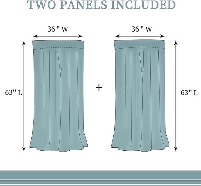 City Rod Pocket Blackout Curtains for Boy Girl Bedroom, New York Skyline Modern City Starry Sky Night View Thermal Insulated Home Window Drapes for Living Room Darkening, 72x63 inch