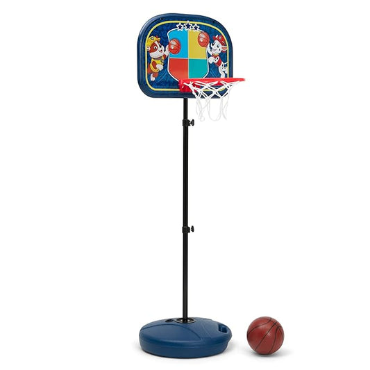 Delta Children PAW Patrol Basketball Hoop Set for Kids, Blue