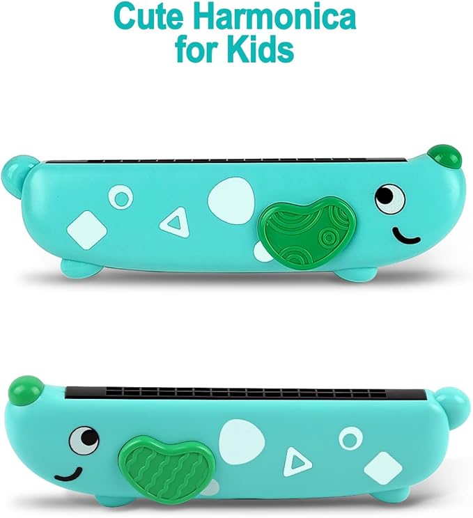 Generic Toddler Musical Instruments Toy, Trumpet, Harmonica, Recorder Flute for Kids Baby, Musical Toys Set for Children, Gifts for Boys Girls Ages 2 3 4 5, Blue