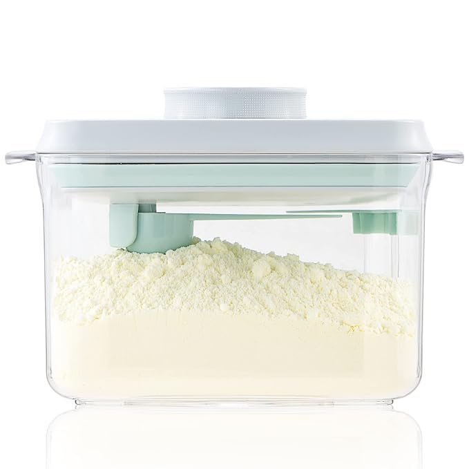 1000ml Formula Travel Container Airtight Formula Dispenser On The Go, 11OZ, 0.66LB, 300g, Clear