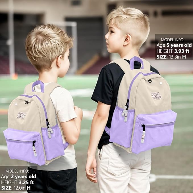 Toddler Backpack for Toddlers 1-2: Baby kids Backpack for daycare Boys Girls Not fit Folder