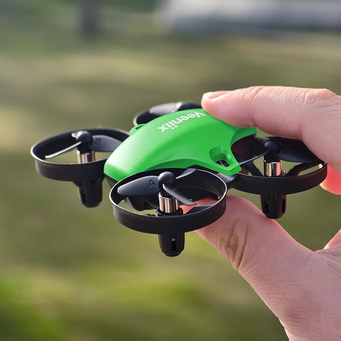V995 Mini Drone for Kids and Beginners, Indoor Outdoor Quadcopter Plane for Boys Girls with 3D Flips,360° Rotation,Circle Fly,Auto Hover, Headless Mode and 3 Batteries,Gift for Boys and Girls
