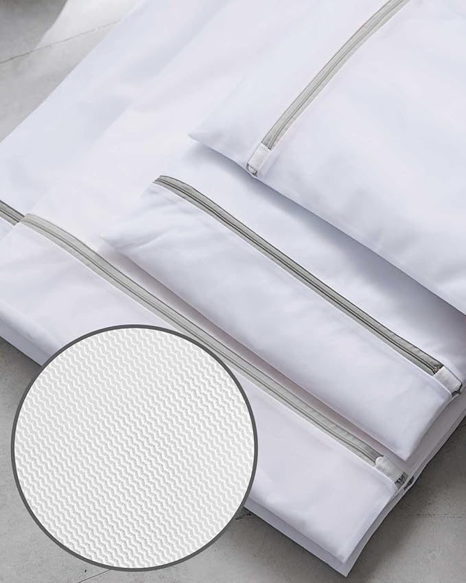 Lingerie bags for laundry(3Pcs,24 X 24inch),large mesh laundry bags,Delicates Bags for Washing Machine