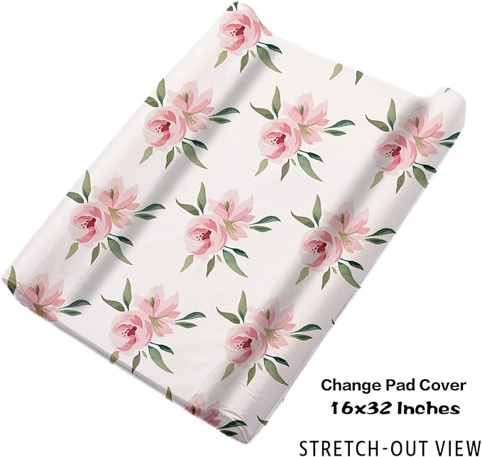 Custom Nursery Crib Bedding Set: Personalized Name 4 Piece Highland Cow Theme Baby Crib Sets for Girls - Toddler Double Layer Blanket Set, Comfortable Crib Bed Sheets for Baby Toddlers