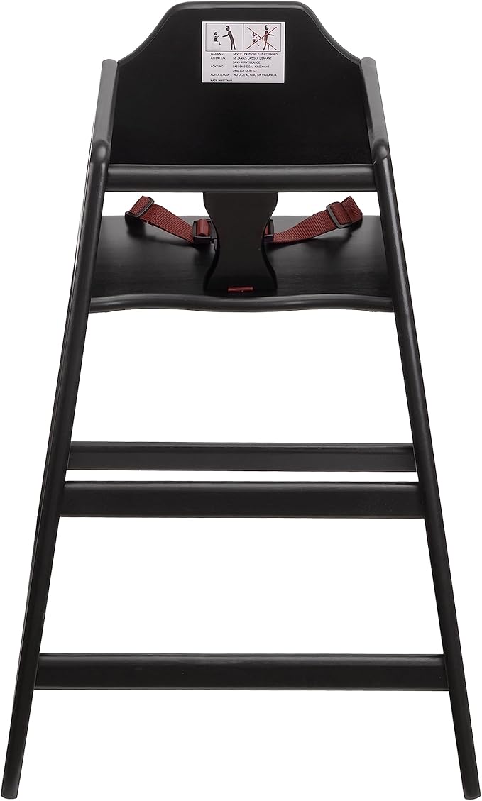 Baby Highchairs, Durable Dining Feeding Chair with Steps, High Chairs for Babies and Toddlers, Seating Ready-to-Assemble Restaurant Wood High Chair, Wooden High Chair (Highchair/Booster/Chair)