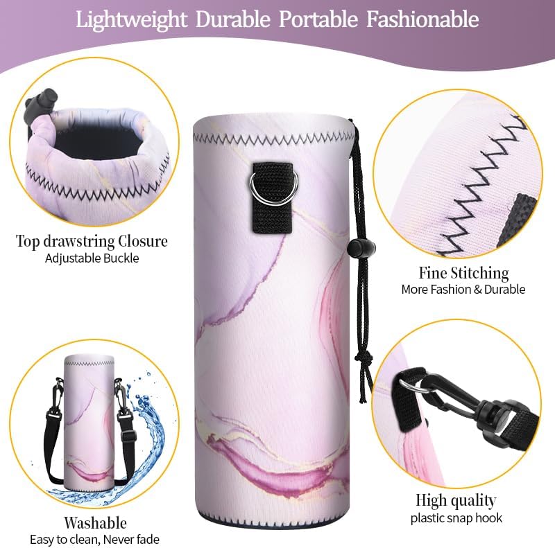 ToLuLu Water Bottle Carrier Bag Case, Insulated Neoprene Water Bottle Holder - Image 3