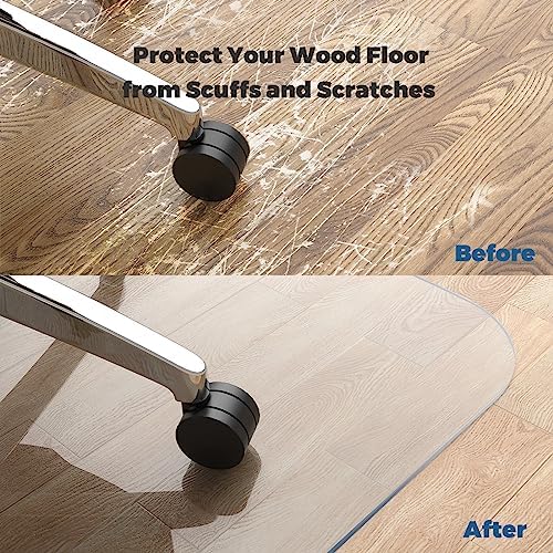 Yecaye Office Chair Mat for Hardwood Floor - Image 5
