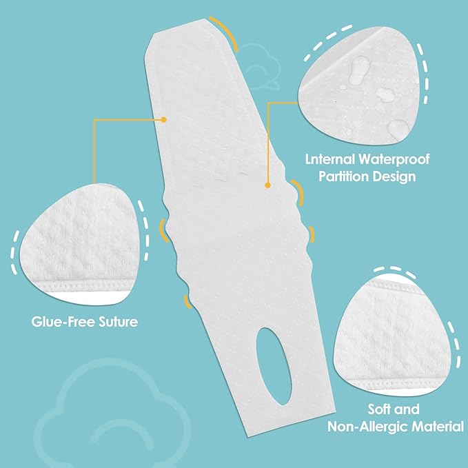 dearlomum Toddler Baby Dry Wipes, Newborn Tongue Cleaner, 60PCS Disposable Infant Wipes Clean Mouth,Gauze Gum Cleaner Toothbrush Baby Oral Cleaning Stick Dental Care for 0-36 Month