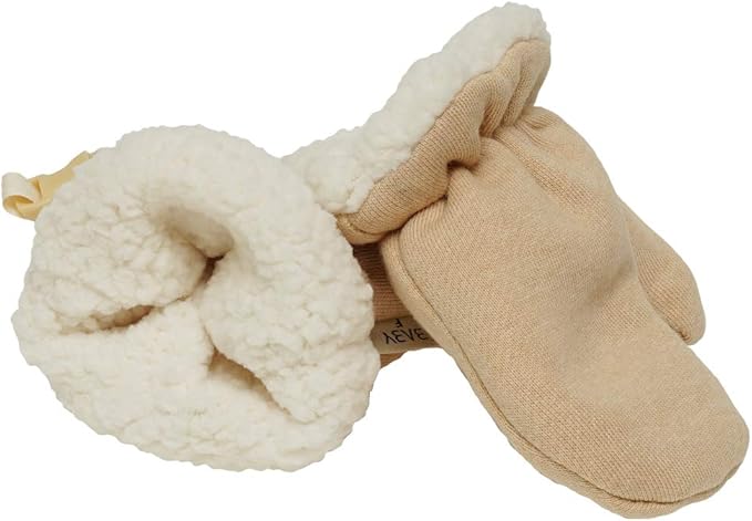 Baby Mittens Sherpa Lined Fleece 0-24 Months Winter