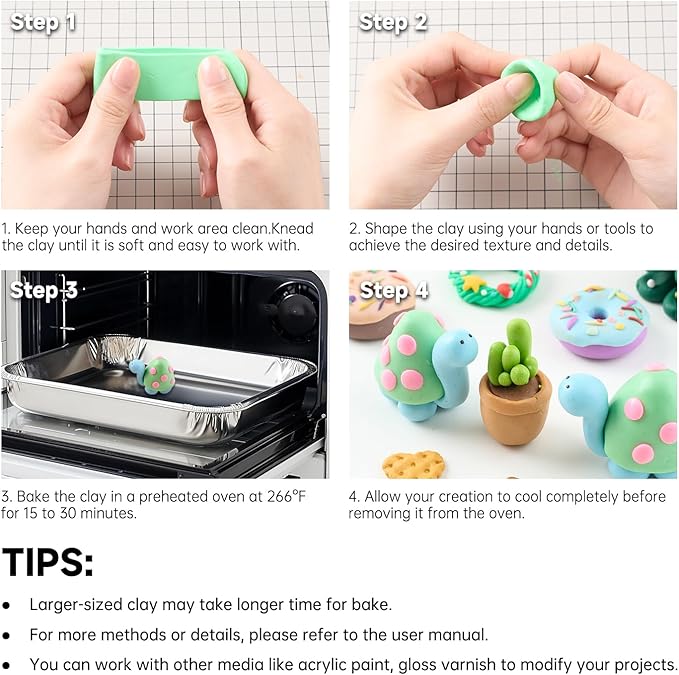 Shuttle Art 112 Colors Polymer Clay Kit with 20 Clay Tools, 16 Kinds of Accessories, Non-Toxic, Non-Sticky, Ideal DIY Art Craft Gift for Kids Adults