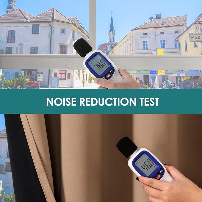 ChrisDowa 100% Blackout Curtains for Bedroom with Black Liner, 2 Thick Layers Total Blackout Thermal Insulated Grommet Window Curtains 2 Panels Set (Cappuccino, 52 x 45 Inch)