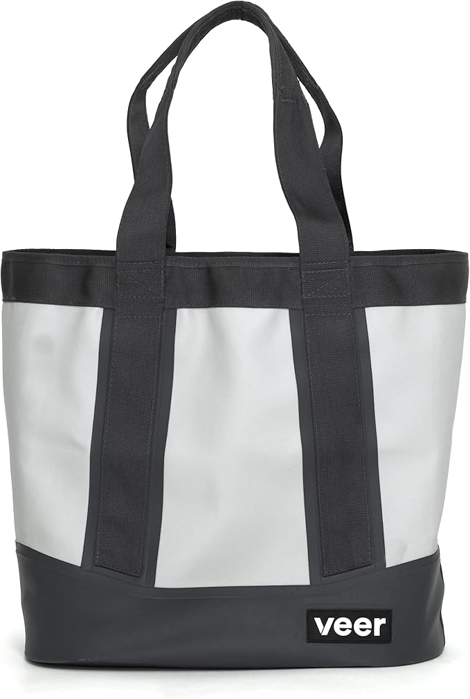 Veer Tote | All-Purpose Beach, Trail and Sideline Tote Bag with Internal Water-Resistant Compartment | Durable, Waterproof, 100 lbs. Capacity