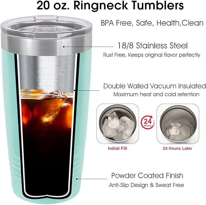 iProductsUS Personalized Tumbler for Women, 20oz Custom Insulated Stainless Steel Cup Engraved Your Name and Designs, Travel Coffee Mug with Lid, Gifts for Mom, Keep Drinks Cold and Hot (Teal)