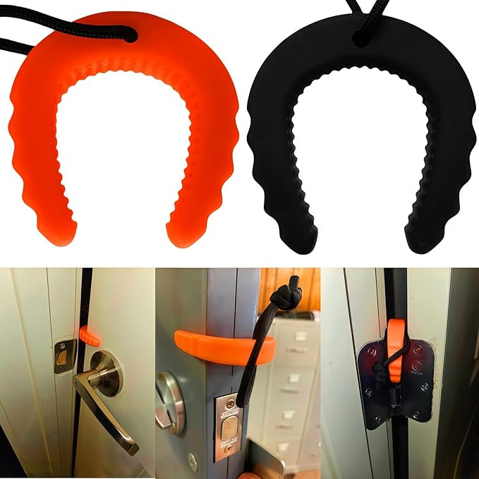 Door Pinch Guard Stops Doors from Closing.D oor Stops for Law Enforcement, Police, Emergency Medical Services, Firefighter Tools Door Wedge Door Pinch Guard