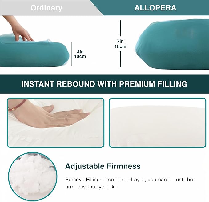 Pregnancy Pillow, Full Body Maternity Pillow 57 inch, with Removable Washable Cover - Sleep Support for Legs, Back, Neck, Shoulder, HIPS, Belly, Velvet Cover (Dark Green)