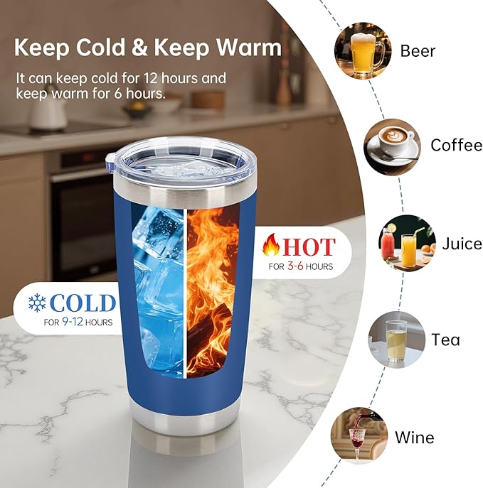 IEOVIEE 32 Pack 20oz Stainless Steel Bulk Tumblers with Lids and Straws Double Wall Insulated Travel Mug Durable Powder Coated Tumbler Bulk Cup for Cold and Hot Drinks(Mixed color)