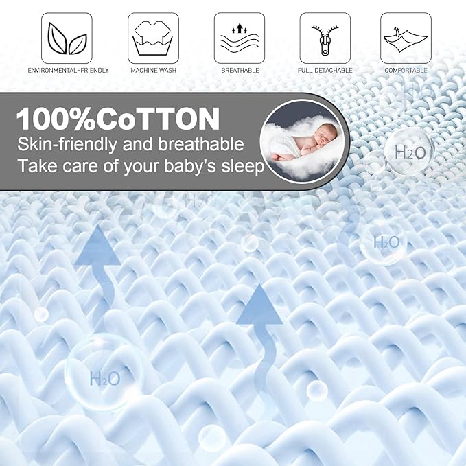 Baby Lounger for Newborn Cover - Newborn Lounger Cover for 0-12 Months, Breathable & Portable Infant Lounger Cover - Soft Baby Floor Seat Cover for Travel, Newborn Essentials - Baby Snuggle Panda