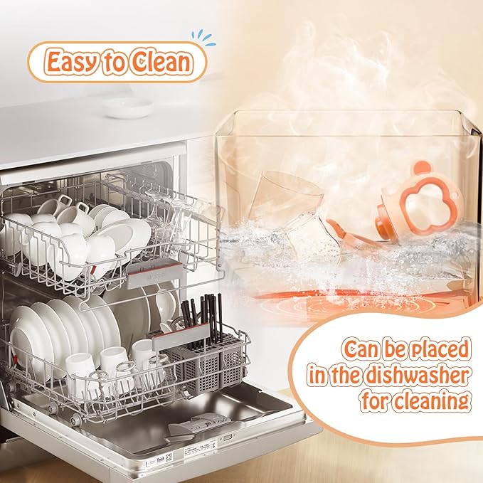 Baby Fruit Food Feeder - Silicone Nibble Tray Combo - Breastmilk Popsicle Mold for Cooling Relief, BPA Free Mesh Feeder for Infant Self Feeding (Monkey Orange + Pineapple)