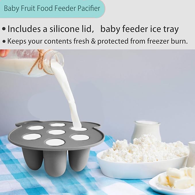 Frozen Breastmilk Teether Tray Breastmilk Teether for Soothing Baby's Gums