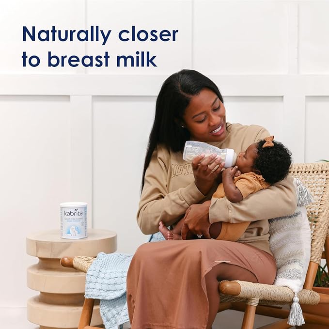 Kabrita Goat Milk-Based Infant Formula – 28oz – Pack of 2 – Natural, Gentle Baby Formula – European, Non-GMO – Ages 0-12 Months