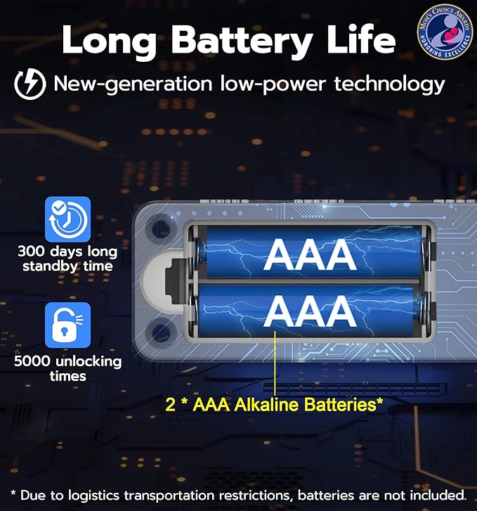 Anweller Smart Cabinet Lock, Hidden No Drill Keyless Electronic Digital Bluetooth RFID Magnetic Child Safety Baby Proofing Drawer Lock for Cupboard Closet Liquor Adults Secret Cabinets - Black Green