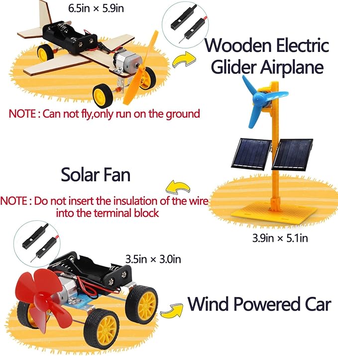 STEM Building Toys for Kids Ages 8-12, Science Experiments & Solar Car Projects