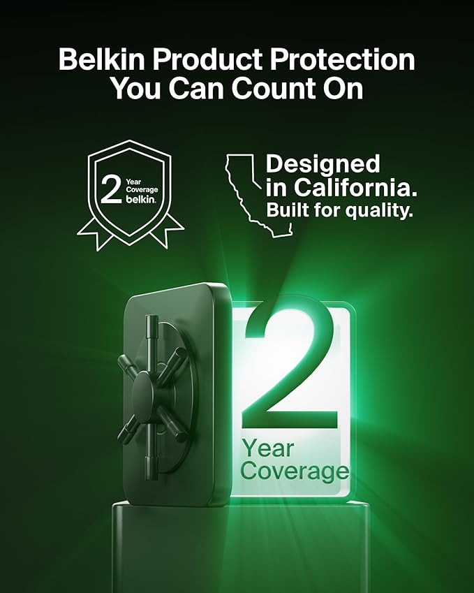 Belkin SoundForm Mini - Wireless Bluetooth Headphones for Kids with 30H Battery Life, 85dB Safe Volume Limit, Built-in Microphone - Kids On-Ear Earphones for iPhone, iPad, Fire Tablet & More - Mint