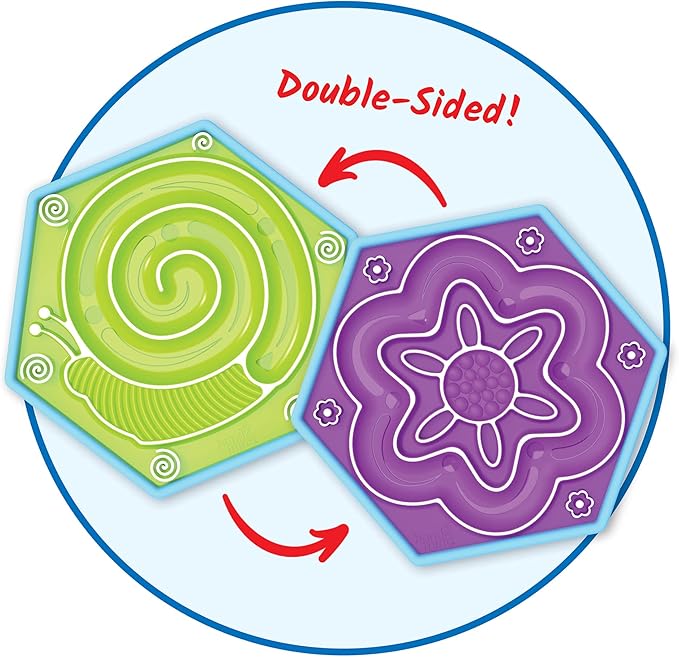 hand2mind Mindful Maze Garden Pack, Tactile Sensory Toys for Toddlers, Anxiety Relief Items, Calm Down Corner Supplies, Emotional Regulation Tools for Kids, Play Therapy Toys, Mindfulness Gifts