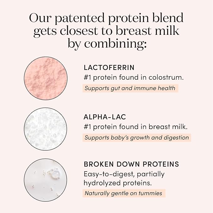 Infant Formula Powder for Infants 0-12 Months, Made With Organic Whole Milk, Clean Label Project Certified, Closest-to-Breast Milk Baby Formula Patented Protein Blend, 24 Ounce (Pack of 1)