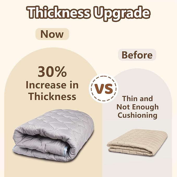 Baby Play Mat, 43x43 Mat with Super Soft Touch, Activity Mat with Upgraded Anti-Slip Bottom, Machine Washable Crawling Mat for Floor & Picnic(Animal Alphabets)