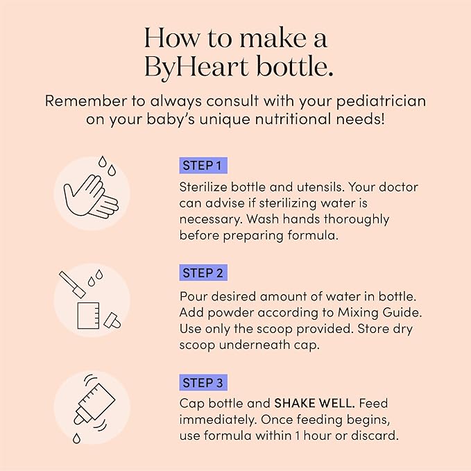 Infant Formula Powder for Infants 0-12 Months, Made With Organic Whole Milk, Clean Label Project Certified, Closest-to-Breast Milk Baby Formula Patented Protein Blend, 24 Ounce (Pack of 1)