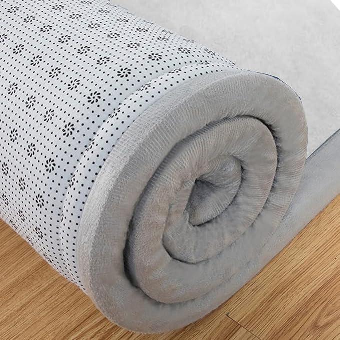 Baby Play Mat, V-mix Handmade Weaving Plush Foam Play Crawling Rugs for Baby, Toddler, Children, Yoga Mat, Exercise Mat Cushy-Soft & Thick Hypoallergenic, Non-Toxic, Reversible