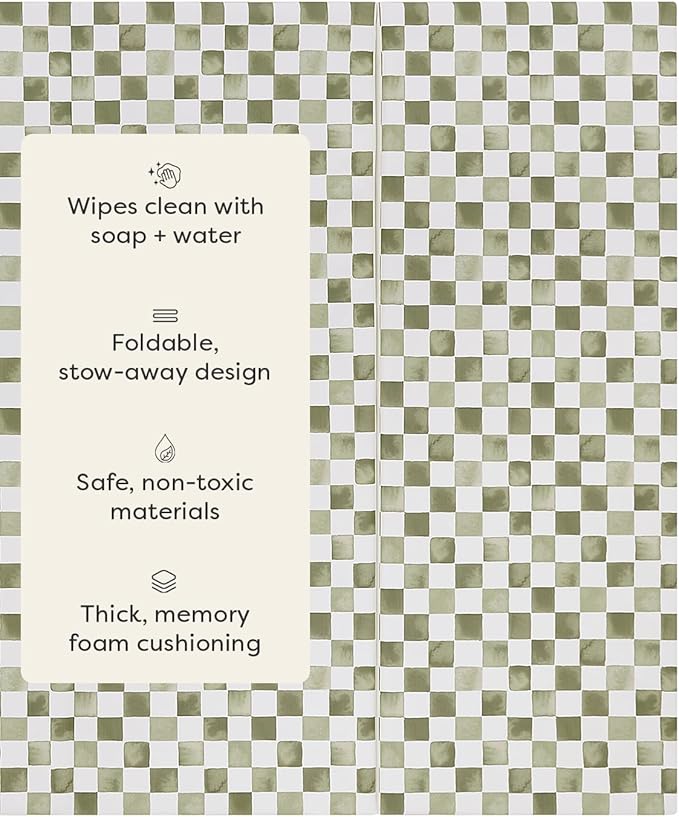 Foldable Baby Tumbling Mat – Foldable Kids Play Mat | Durable, Stylish, and Cushioned Design