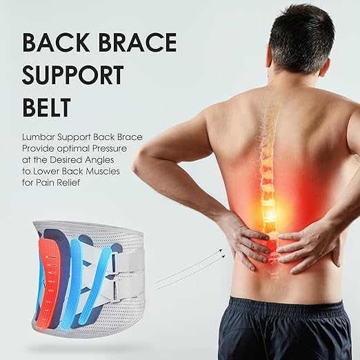 Elastic Abdominal Binder Lower Waist Support Belt, Post Surgery Postpartum Belly Band Wrap Back Support Belt Stomach Compression Wrap Waist Recovery for Men and Women (Small)