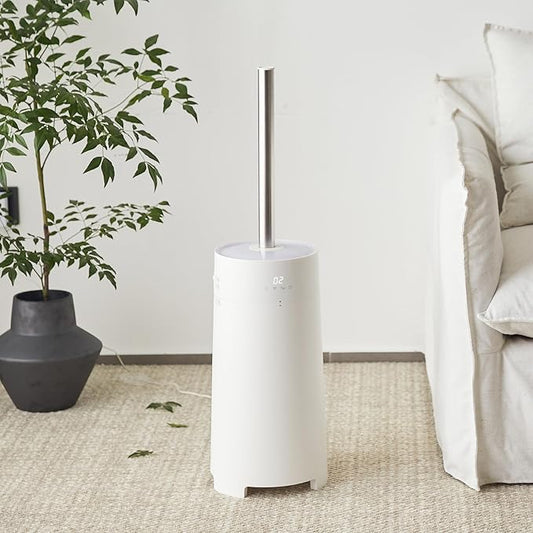 Humidifiers for Bedroom, 5L Quiet Humidifiers for Large Room with Timer, 360°Nozzle, 3 Speed Ultrasonic Cool Mist Humidifier with Humidistat, Suitable for Baby Home Adults Plants (White)