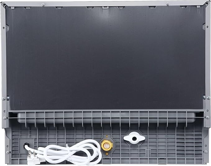 EdgeStar DWP63 21-5/8 Inch Wide 6 Place Setting Countertop Dishwasher - Silver