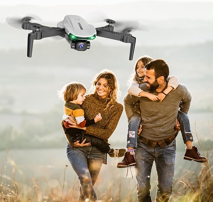 Drone With Camera 1080P for Kids And Adults, RC Quadcopter with Altitude Hold, Mini Drone With One Key Start, Waypoint Fly, Headless Mode, 3D Flip, 3 Speeds, Remote Control Drone for Beginners