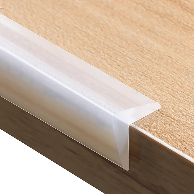 100% Silicone Corner Protectors,Corner Protector Baby Proofing,Soft Edge Protector,Furniture Corner Guard & Edge Safety Bumpers with Strong Adhesive for Furniture&Sharp Corners