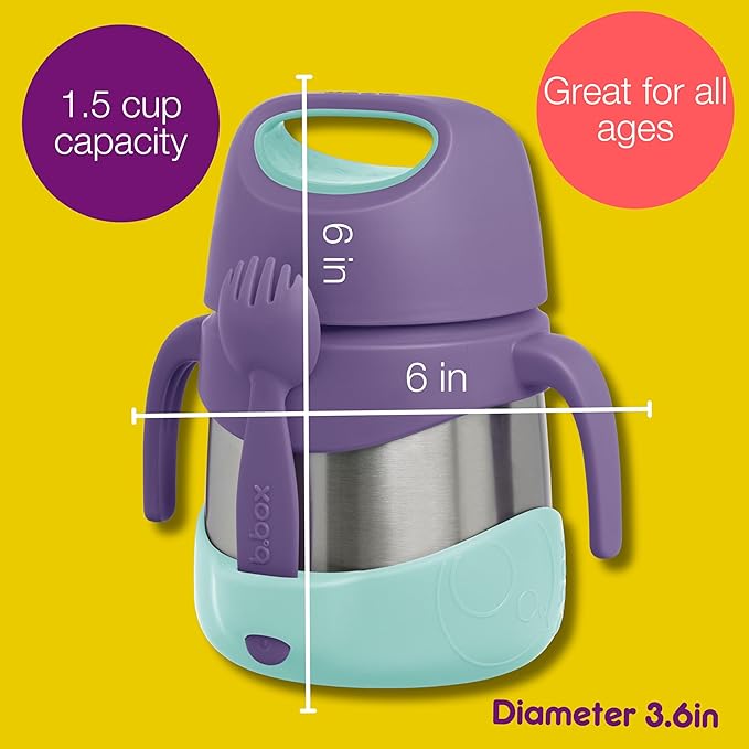 B.box Emerald Forest Insulated Food Jar, 1 EA
