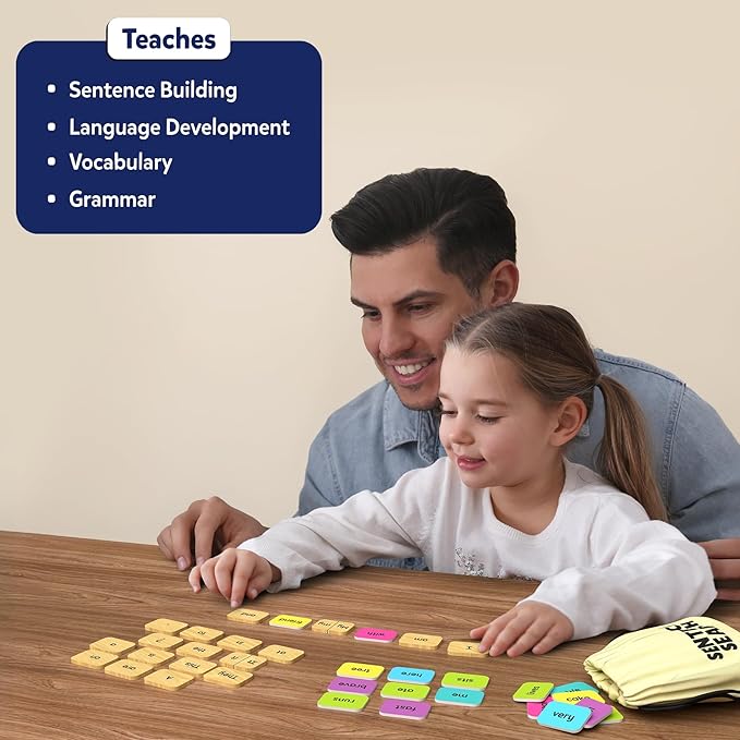 Skillmatics Learning Toys - Sentence Search, Fun Sentence Building Activity, Creative Word Play, Educational Toys for Kids, Gifts for Boys and Girls Ages 5, 6, 7, 8